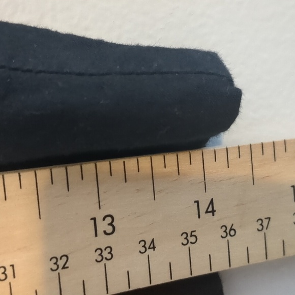 H&M Crop Top Women's SZ 10 Black and White Chevron Y2K Whimsigoth - Picture 8 of 8